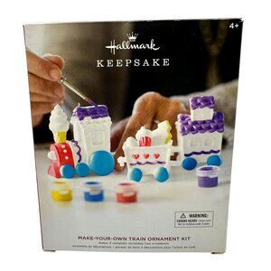 Hallmark Keepsake Make Your Own Train Ornament Kit 2018 Paint Decoration Paintin